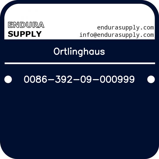 ortlinghaus-0086-392-09-000999