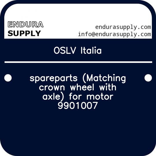 oslv-italia-spareparts-matching-crown-wheel-with-axle-for-motor-9901007