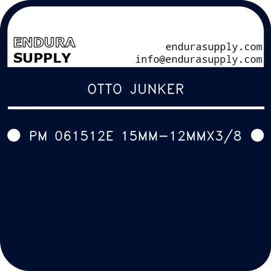 otto-junker-pm-061512e-15mm-12mmx38