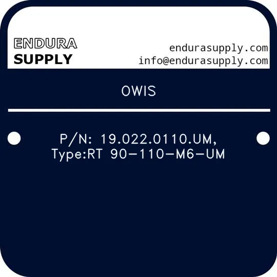 owis-pn-190220110um-typert-90-110-m6-um