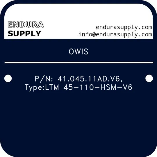 owis-pn-4104511adv6-typeltm-45-110-hsm-v6