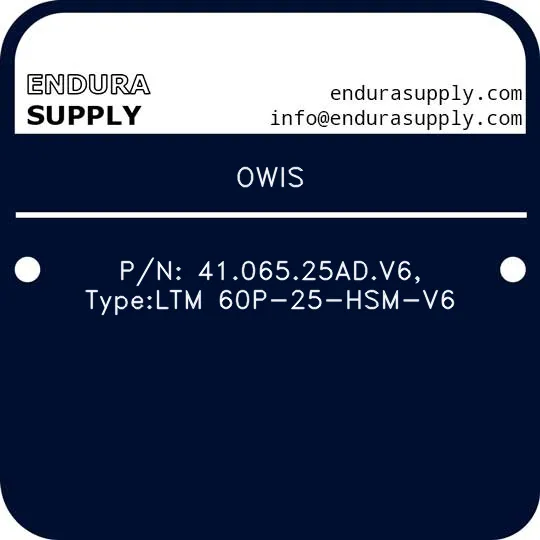 owis-pn-4106525adv6-typeltm-60p-25-hsm-v6
