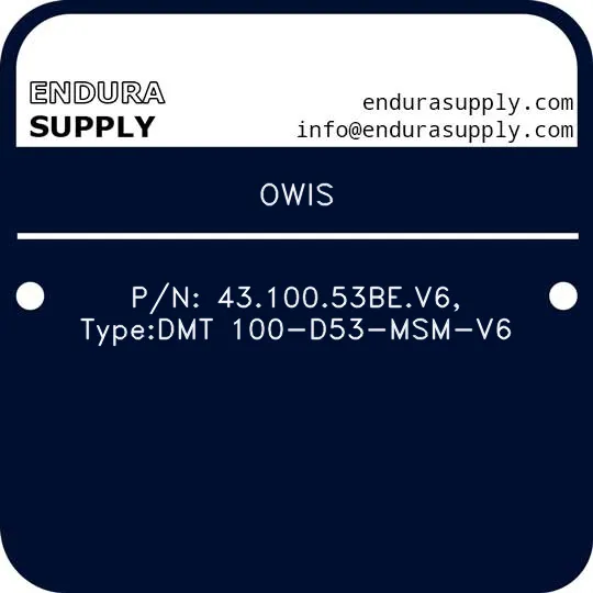 owis-pn-4310053bev6-typedmt-100-d53-msm-v6