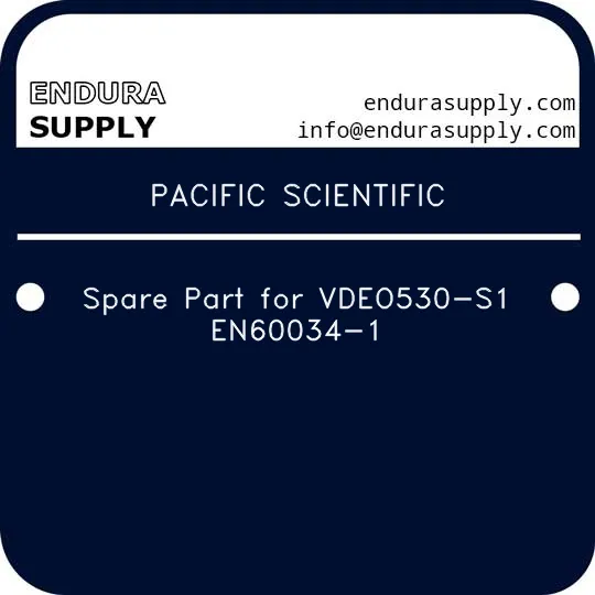 pacific-scientific-spare-part-for-vdeo530-s1-en60034-1