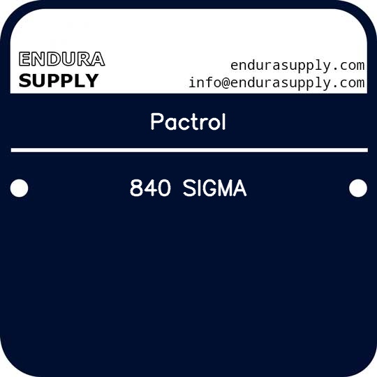pactrol-840-sigma