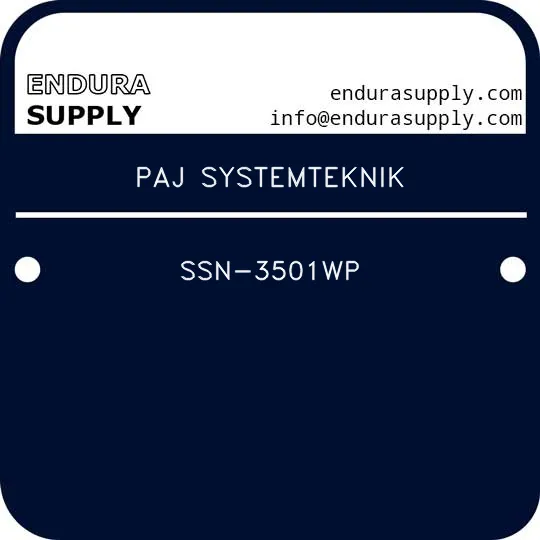paj-systemteknik-ssn-3501wp