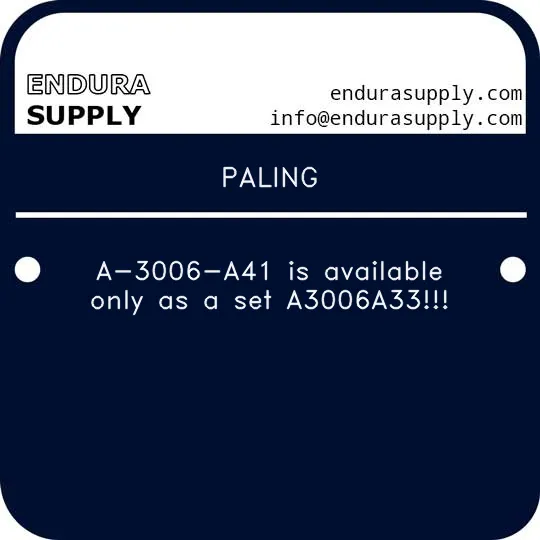 paling-a-3006-a41-is-available-only-as-a-set-a3006a33