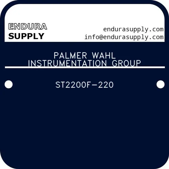 palmer-wahl-instrumentation-group-st2200f-220