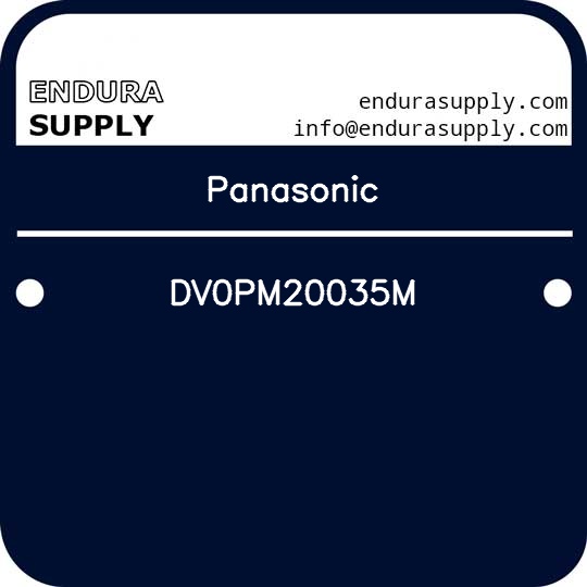 panasonic-dv0pm20035m