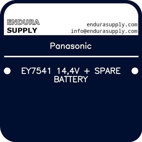 panasonic-ey7541-144v-spare-battery