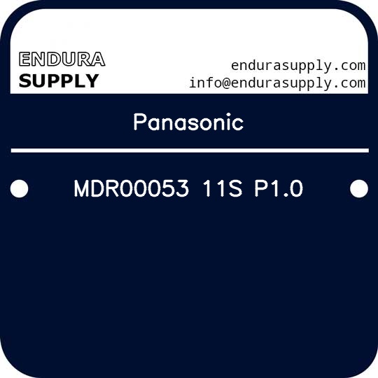 panasonic-mdr00053-11s-p10