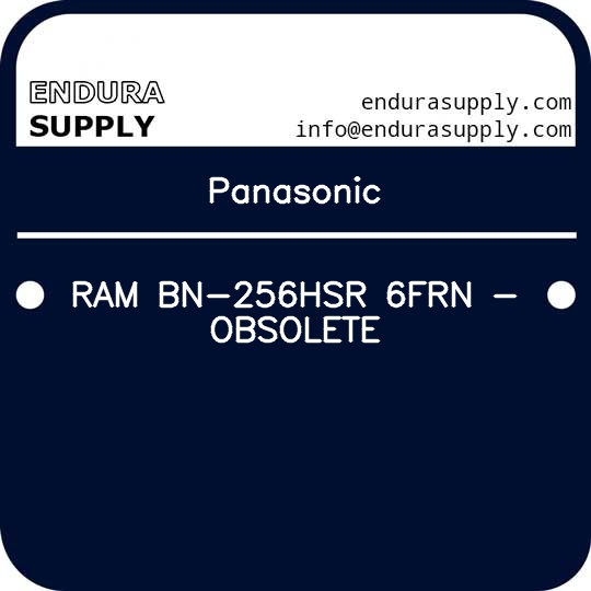 panasonic-ram-bn-256hsr-6frn-obsolete