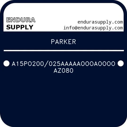 parker-a15po200025aaaaaoooaoooo-az080