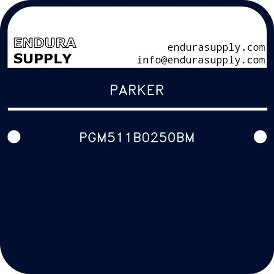 parker-pgm511b0250bm