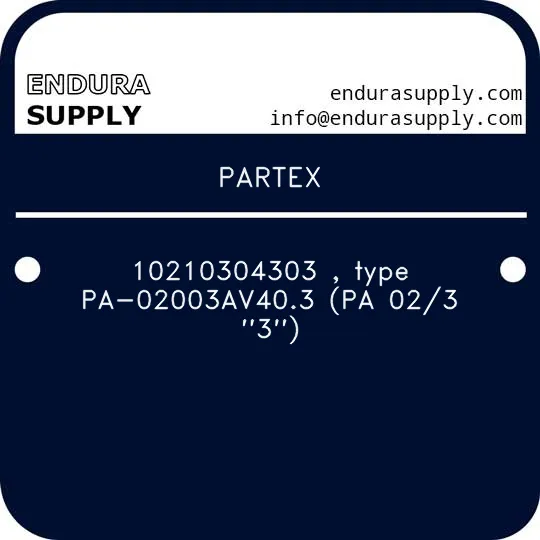 partex-10210304303-type-pa-02003av403-pa-023-3