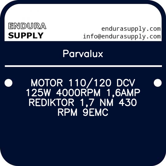 parvalux-motor-110120-dcv-125w-4000rpm-16amp-rediktor-17-nm-430-rpm-9emc