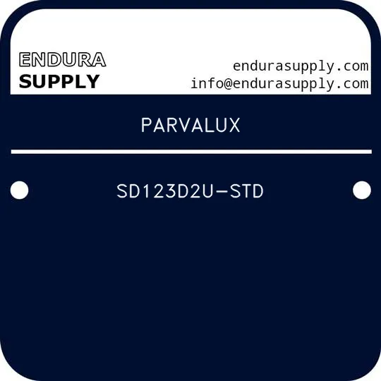 parvalux-sd123d2u-std