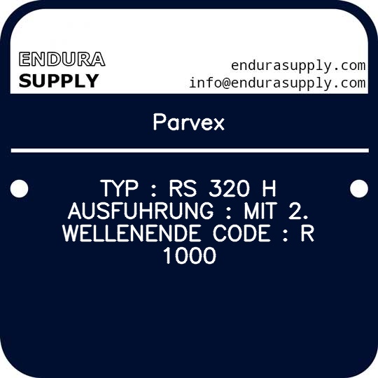 parvex-typ-rs-320-h-ausfuhrung-mit-2-wellenende-code-r-1000