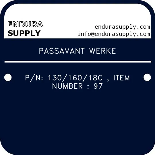 passavant-werke-pn-13016018c-item-number-97