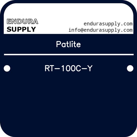 patlite-rt-100c-y