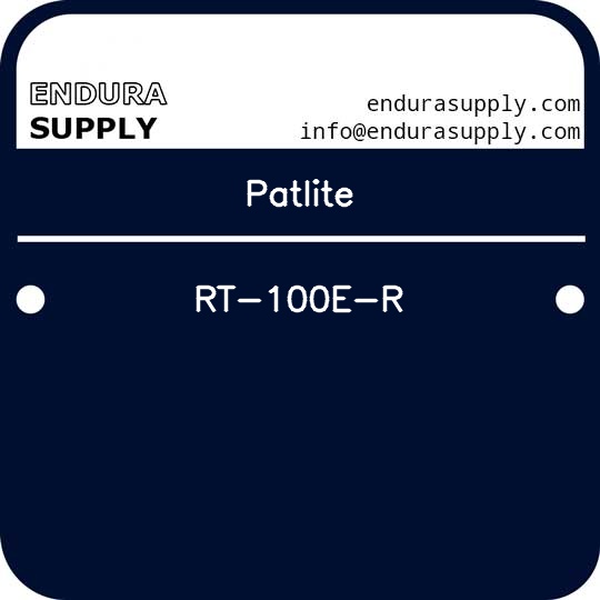 patlite-rt-100e-r