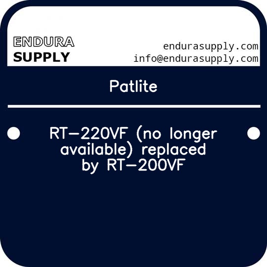 patlite-rt-220vf-no-longer-available-replaced-by-rt-200vf