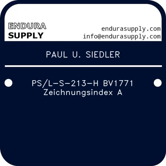 paul-u-siedler-psl-s-213-h-bv1771-zeichnungsindex-a
