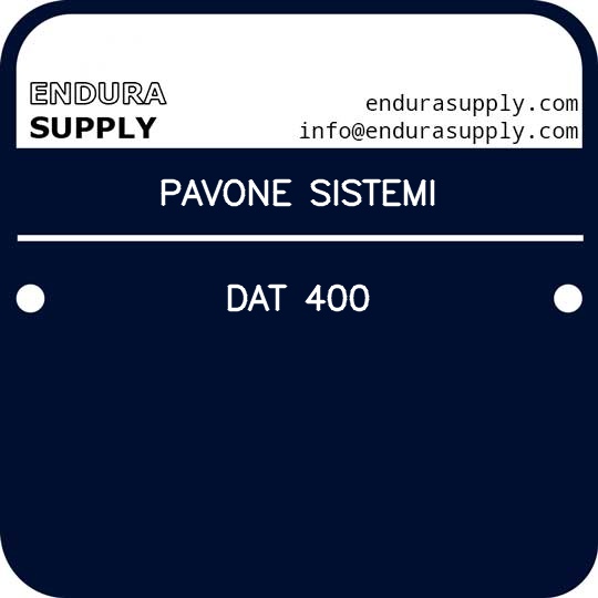 pavone-sistemi-dat-400