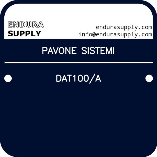 pavone-sistemi-dat100a