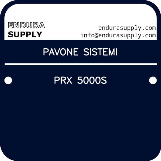 pavone-sistemi-prx-5000s