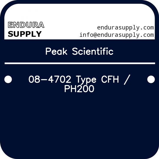 peak-scientific-08-4702-type-cfh-ph200