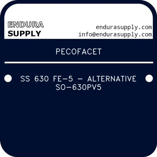 pecofacet-ss-630-fe-5-alternative-so-630pv5