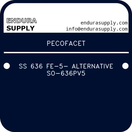 pecofacet-ss-636-fe-5-alternative-so-636pv5