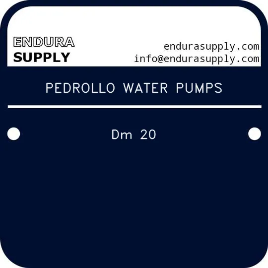 pedrollo-water-pumps-dm-20
