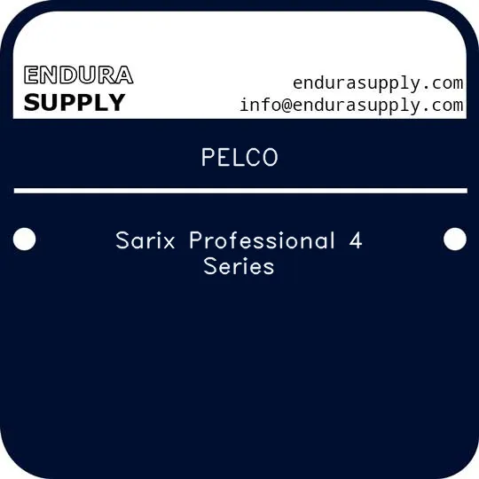 pelco-sarix-professional-4-series