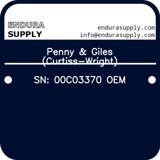 penny-giles-curtiss-wright-sn-00c03370-oem