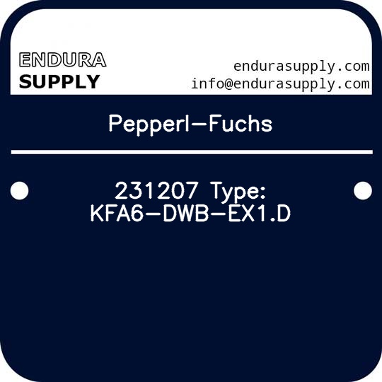 pepperl-fuchs-231207-type-kfa6-dwb-ex1d