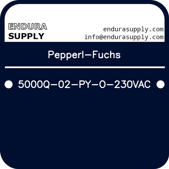 pepperl-fuchs-5000q-02-py-o-230vac