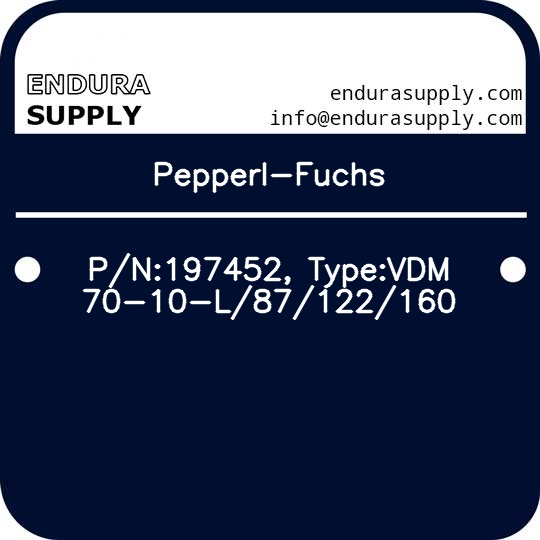 pepperl-fuchs-pn197452-typevdm70-10-l87122160