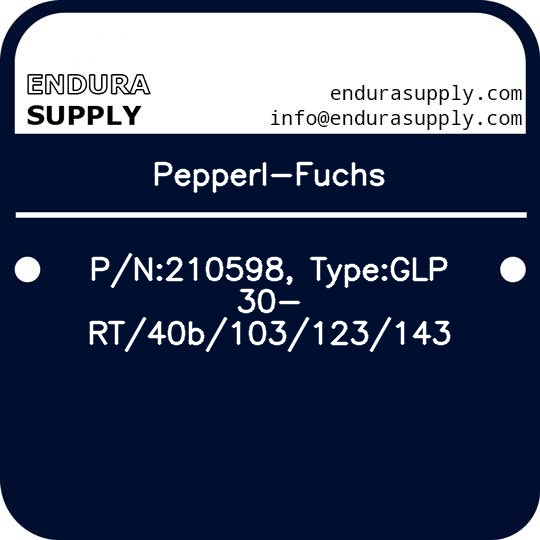 pepperl-fuchs-pn210598-typeglp30-rt40b103123143