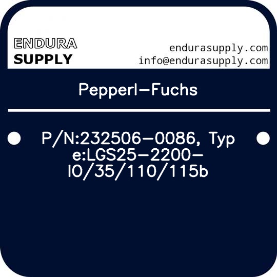 pepperl-fuchs-pn232506-0086-typelgs25-2200-io35110115b