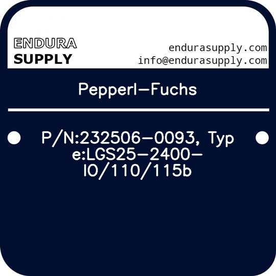pepperl-fuchs-pn232506-0093-typelgs25-2400-io110115b