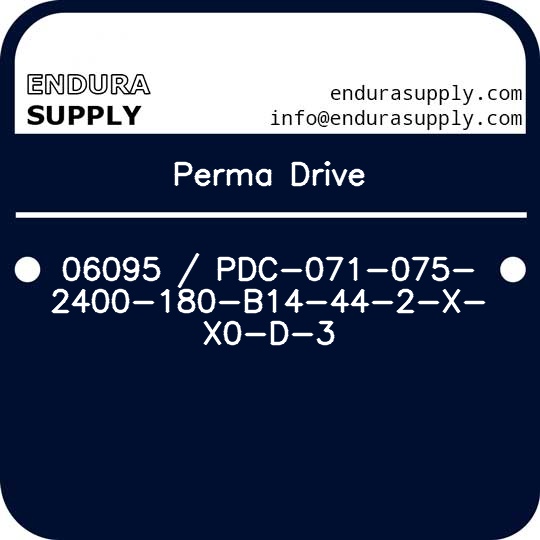 perma-drive-06095-pdc-071-075-2400-180-b14-44-2-x-x0-d-3