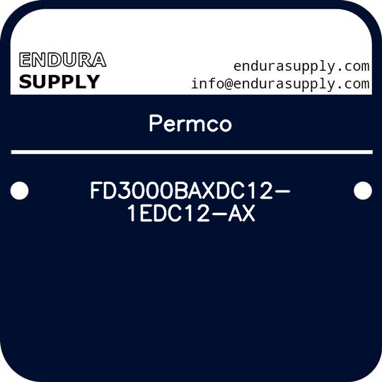 permco-fd3000baxdc12-1edc12-ax