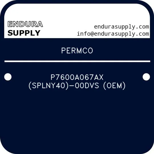 permco-p7600a067ax-splny40-00dvs-oem