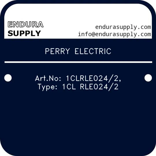 perry-electric-artno-1clrle0242-type-1cl-rle0242