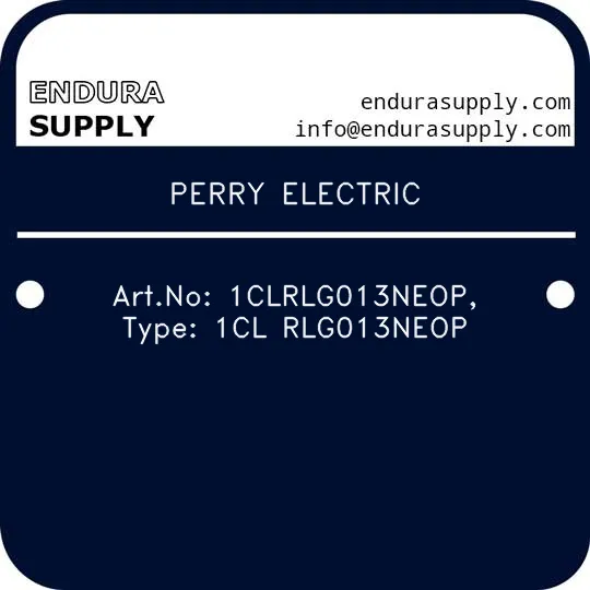 perry-electric-artno-1clrlg013neop-type-1cl-rlg013neop