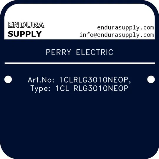 perry-electric-artno-1clrlg3010neop-type-1cl-rlg3010neop