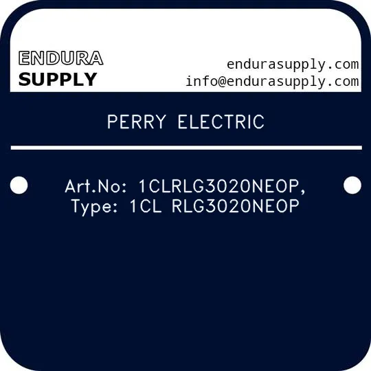 perry-electric-artno-1clrlg3020neop-type-1cl-rlg3020neop