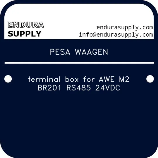 pesa-waagen-terminal-box-for-awe-m2-br201-rs485-24vdc
